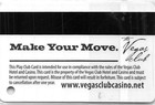 Las Vegas Club Casino - Las Vegas  Nv - 7th Issue Slot Card