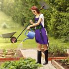 2 Pack Waterproof Bib Apron Adjustable Cooking Garden Apron With Release Pockets