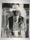 Randolph Scott Classic Western Portrait Holds Two Pistols Vintage 8x10 Negative