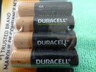 New Duracell  Aa Rechargeable Batteries  Nimh Pack Of 4 Batteries - Sealed 