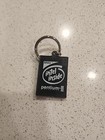 Original Vintage 1997 Intel Pentium Ii Processor Mmx Rubber Keychain Dangle Key 