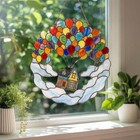 Up House Balloon Suncatcher  Disney Pixar Up Window Hanging  Colorful Balloon