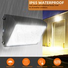 Led Wall Pack Light 150w 18000lm  Waterproof Commercial Security Outdoor Lights