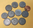 Wholesale Lot Of Nazi Germany  Swastika Coins Lot B3