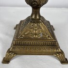 Vintage Candelabra Brass 3 Taper Candle Holder Hollywood Regency