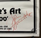 John Entwistle Autographed Signed 2000 Entwistle s Art Exhibition Poster Who