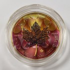 2022  5 Canada 1 Oz  9999 Silver Maple Leaf Seasons September Bejeweled - Q3634