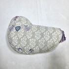 Pottery Barn Kids Decorative Pillow Set 3pc Blue Beige Purple Bird Floral Boho