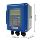 Tuf-2000b Ultrasonic Flowmeter Wall Mounted Digital Host Water Flow Meter Set Us