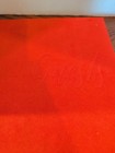 Wedding Guest Book Orange red Hardcover Memory Book W Pen   Photo Corners Blank