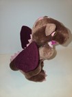 Vtg 1983 Dakin Red Dragon Plush Burgundy 9  Stuffed Animal Toy Mythical Fantasy