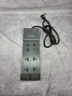 Belkin Be112230-08 Outlet Surge Protector Power Strip 120v 15a 1800w