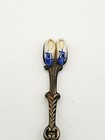 Vintage Souvenir Spoon - Collectible Silver Electroplate - Dutch Clogs - Nice  
