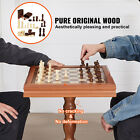 18  3-in-1 Chess Checkers Backgammon Table Combo Game Table Furniture Set