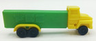 Vintage Pez Truck R1 No Feet 3 9 Slovenia Yellow And Green