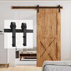 4-20ft Sliding Barn Door Hardware Closet Track Kit For Single double bypass Door