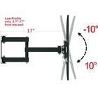 Full Motion Tv Wall Mount Bracket Swivel 32 40 46 50 55 60  Plasma Led Lcd Stand