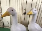 Blow Mold Porch  Goose Union 24    Inchfor Dressing Original Eyes Usa Made Pair