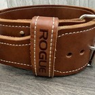 Rogue Ohio Leather Weight Lifting Belt     Brown  10mm  Size Medium-large