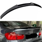 Rear Spoiler Compatible With 2012-2018 Bmw F30 3 Series   2014 Glossy Black