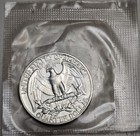1964 Washington Quarter Proof Sealed In Mint Cello-free Usa Shipping