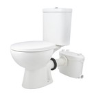 600w Macerating Toilet System White Macerating Upflush Toilet Kit For Basement