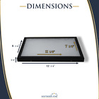 8 X 12 X 3 4 Riker Display Case Box For Collectibles Jewelry Arrowheads  more   