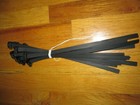 14 Pc 13  Heavy Duty Nylon Black Zip Tie Down Set Plastic Cable Wire Strap