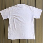 Aerosmith 100  Cotton White Short Sleeve Tee Shirt By Giant Merchandising Size M