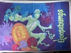 Vintage 90s Goosebumps Print Pillowcase R l  Stine Mummy Skeleton 20x30 B