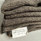 Swiss Army Style Wool Blend Blanket 66x86 Made In India