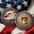 Usa 250th Anniversary Commemorative Coin  1776-2026  Patriotic B