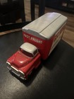 Vintage Hyashi Tin Friction Ford Freight Truck  1950   s Stamped Japan