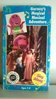 Barney s Magical Musical Adventure      vhs-1992  1st Edition vguc rare White Tape