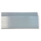 Lifestyle Mobile Home Vinyl Skirting Grey Top Front Trim 10 Pack  58 Feet Of