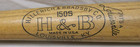 Vintage Hillerich   Bradsby Louisville Slugger Baseball Bat Jackie Robison Spec 