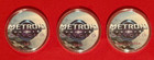 Metroid 4 Beyond Sylux   Samus   Samus   Vi-o-la Set Of 3 Amiibo Nfc Coins