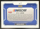 2025 Panini Prizm Nascar Kyle Larson  7 Victory Lane Blue Prizms 37 49