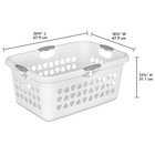 Sterilite Ultra Laundry Basket  2 Bushel Plastic Hamper With Handles  4 Pack