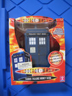 2006 Doctor Who Tardis Police Call Talking Money Bank In Box Underground Toys Dr