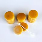 Vintage Marbled Bakelite Catalin Egg Yolk Butterscotch Backgamon Checkers Set