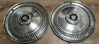 1965 American Motors Corporation 14  Wheel Hub Caps Ambassador Oem Set Of 2 Amc