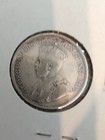 1936 Canada Silver 25 Cents  bb34 