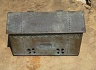 Vintage Brass Wall Mount Mailbox  11    Wide X 7    Tall X 3    Deep - Great Patina