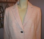 Talbots Shetland Blazer Size 10 Wool Blend Herringbone Jacket Lined Pockets