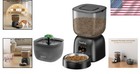 Timed Pet Feeder   Water Dispenser Set With 4 Meal Scheduling - Durable Design