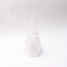Glowing Christmas Tree Plastic White 2 16  X 2 16  X 4 72 