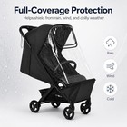 Stroller Rain Cover Compatible With Bugaboo Butterfly   Butterfly 2  Clear Weath