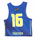 Nike Baltimore Crabs Lacrosse Jersey Boy s Medium  16 Blue Yellow 821980