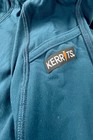 Kerrits Teal Blue Icefil Fullseat Grip Riding Tights  kid s Size L 